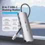 Comprar Docking USB Tipo-C Vention TQKHB/ 1xHDMI 4K/ 3xUSB/ 1xUSB Tipo-C PD/ 1xRJ45/ 1xLector de Tarjetas/ Gris - Ganga Electrón