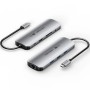 Comprar Docking USB Tipo-C Vention TQLHB/ 1xHDMI 4K/ 3xUSB/ 1xUSB Tipo-C PD/ 1xRJ45/ 1xJack 3.5mm/ 1xLector de Tarjetas/ Gris - 