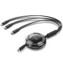 Comprar Cable USB Tipo-C 2.0 5A Vention TRKBBE/ USB Tipo-C Macho - 3x USB Tipo-C Macho/ Hasta 100W/ 480Mbps/ 1.1m/ Negro - Ganga