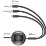 Comprar Cable USB Tipo-C 2.0 5A Vention TRKBBE/ USB Tipo-C Macho - 3x USB Tipo-C Macho/ Hasta 100W/ 480Mbps/ 1.1m/ Negro - Ganga