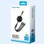 Comprar Cable USB Tipo-C 2.0 5A Vention TRKBBE/ USB Tipo-C Macho - 3x USB Tipo-C Macho/ Hasta 100W/ 480Mbps/ 1.1m/ Negro - Ganga
