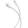 Comprar Cable USB 2.0 Tipo-C 3A Xiaomi Braided/ USB Tipo-C Macho - USB Tipo-C Macho/ Hasta 60W/ 480Mbps/ 1m/ Blanco - Ganga Elec