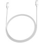 Comprar Cable USB 2.0 Tipo-C 3A Xiaomi Braided/ USB Tipo-C Macho - USB Tipo-C Macho/ Hasta 60W/ 480Mbps/ 1m/ Blanco - Ganga Elec