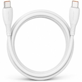 Comprar Cable USB 2.0 Tipo-C Vention TRWWF/ USB Tipo-C Macho - USB Tipo-C Macho/ Hasta 100W/ 480Mbps/ 1m/ Blanco - Ganga Electró