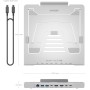 Comprar Soporte de Sobremesa - Docking USB Tipo-C Aisens ASUC-7P046-GR/ 2xUSB/ 1xUSB Tipo-C/ 2xHDMI/ 1xRJ45/ 1xUSB Tipo-C PD/ Gr