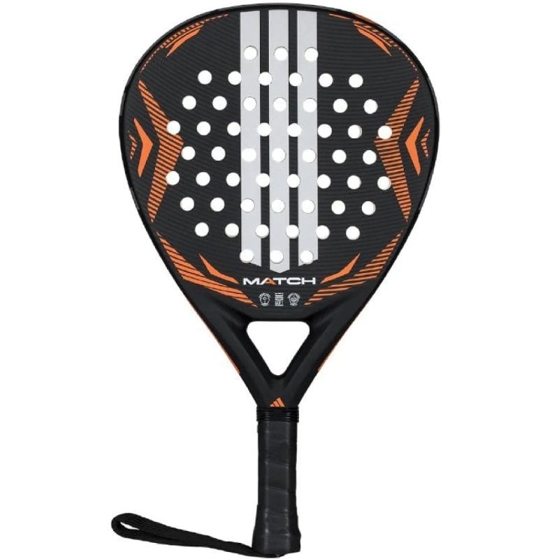 Comprar Pala de Pádel Adidas Match 3.5 2026/ Negra y Naranja - Ganga Electrónica