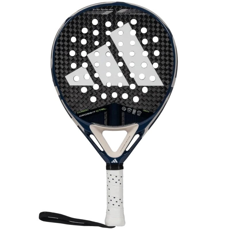 Comprar Pala de Pádel Adidas Cross It Carbon Control 3.4 2025/ Azul y Blanca - Ganga Electrónica