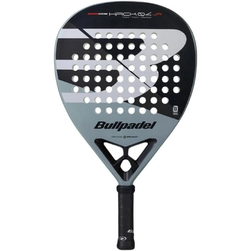Comprar Pala de Pádel Bullpadel Hack 04 Junior 2026 (Paquito Navarro)/ Negra y Gris - Ganga Electrónica