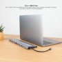 Comprar Docking Tipo-C Nanocable 10.16.1012/ 3xUSB/ 1xUSB Tipo-C/ 2xHDMI 4K/ 1xDisplayPort/ 1xRJ45/ 1xLector tarjetas/ 1xJack 3.