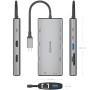 Comprar Docking USB Tipo-C Aisens ASUC-10P050-GR/ 1xDisplayPort/ 1xHDMI 4K/ 1xRJ45/ 2xUSB/ 2xUSB Tipo-C/ 1xUSB Tipo-C PD/ 1xLect