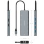 Comprar Docking USB Tipo-C Aisens ASUC-9P051-GR/ 1xDisplayPort/ 1xHDMI 4K/ 4xUSB/ 1xUSB Tipo-C/ 1xRJ45/ 1xUSB Tipo-C PD/ Gris - 