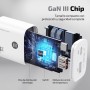 Comprar Cargador de Pared GaN Tech One Tech TEC2245/ 1xUSB Tipo-C/ 1xUSB/ 45W - Ganga Electrónica