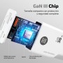 Comprar Cargador de Pared Tech One Tech TEC2231/ 1xUSB Tipo-C/ 1xUSB + Cable USB Tipo-C/ 30W/ Blanco - Ganga Electrónica