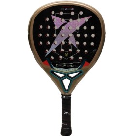 Comprar Pala de Pádel Drop Shot Axion Attack Junior (Jon Sanz)/ Marrón y Negra - Ganga Electrónica