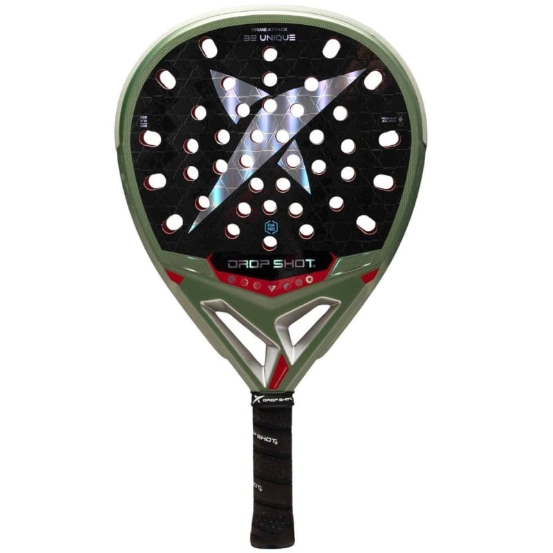 Comprar Pala de Pádel Drop Shot Prime Attack (Jon Sanz)/ Verde y Negra - Ganga Electrónica