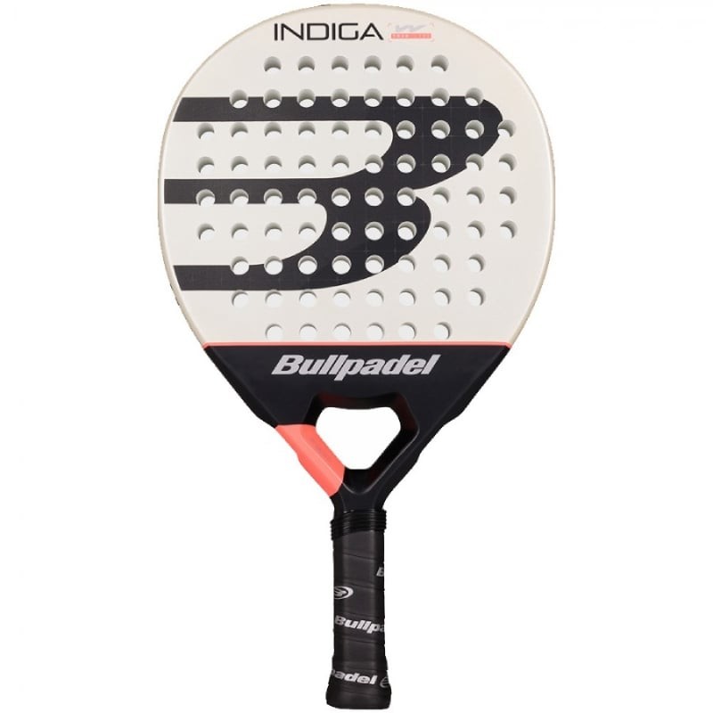 Comprar Pala de Pádel Bullpadel Indiga Woman 2026/ Blanca y Negra - Ganga Electrónica