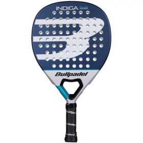 Comprar Pala de Pádel Bullpadel Indiga Power 2026/ Blanca y Azul - Ganga Electrónica