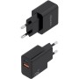 Comprar Cargador de Pared GaN Aisens ASCH-20W2P084-BK/ 1xUSB Tipo-C/ 1xUSB/ 20W/ Incluye Cable USB Tipo-C - Ganga Electrónica