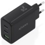 Comprar Cargador de Pared GaN Aisens ASCH-67W3P087-BK/ 2xUSB Tipo-C/ 1xUSB/ 67W - Ganga Electrónica