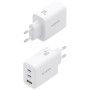Comprar Cargador de Pared GaN Aisens ASCH-67W3P086-W/ 2xUSB Tipo-C/ 1xUSB/ 67W/ Blanco - Ganga Electrónica