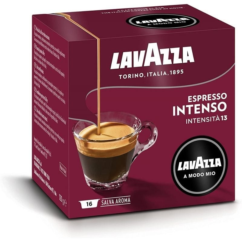 Comprar Cápsula Lavazza Intensamente para cafeteras A Modo Mio/ Caja de 16 - Ganga Electrónica