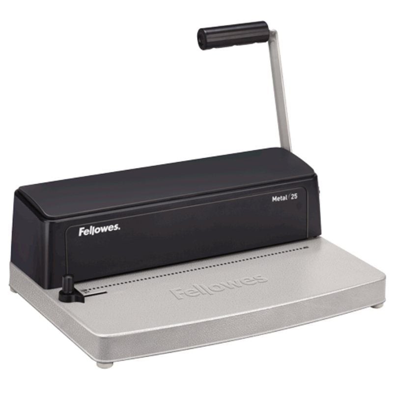 Comprar Encuadernadora Fellowes Metal 25/ Grafito - Ganga Electrónica