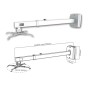 Comprar Soporte de Pared para Proyector Approx APPSV03P/ Extensible/ hasta 10KG - Ganga Electrónica