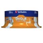 Comprar DVD-R Verbatim Imprimible 16X/ Tarrina-25uds - Ganga Electrónica