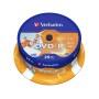 Comprar DVD-R Verbatim Imprimible 16X/ Tarrina-25uds - Ganga Electrónica
