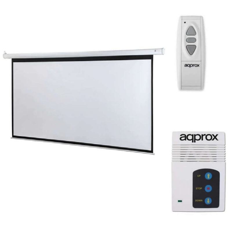 Comprar Pantalla de Proyección Eléctrica Approx APPP106E/ 234 x 131cm - Ganga Electrónica