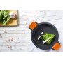 Comprar Cacerola BRA Efficient A270536/ Ø36CM/ Aluminio fundido/ Apta para Inducción - Ganga Electrónica