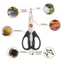 Comprar Tijeras Multiusos BRA Efficient A198008/ Hoja 210MM/ Acero inoxidable - Ganga Electrónica