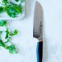 Comprar Cuchillo Santoku BRA Efficient A198003/ Hoja 130MM/ Acero inoxidable - Ganga Electrónica