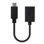 Comprar Cable USB 2.0 Tipo-C Nanocable 10.01.2400/ USB Tipo-C Macho - USB Hembra/ 480Mbps/ 15cm/ Negro - Ganga Electrónica