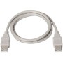 Comprar Cable USB 2.0 Aisens A101-0022/ USB Macho - USB Macho/ Hasta 2.5W/ 60Mbps/ 2m/ Beige - Ganga Electrónica