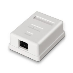 Comprar Roseta de Superficie Aisens A139-0303/ Cat.6/ 1 Toma - Ganga Electrónica