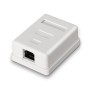 Comprar Roseta de Superficie Aisens A139-0303/ Cat.6/ 1 Toma - Ganga Electrónica