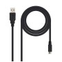 Comprar Cable USB 2.0 Nanocable 10.01.0501/ USB Macho - MicroUSB Macho/ 1.8m/ Negro - Ganga Electrónica