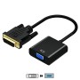 Comprar Cable Conversor Aisens A147-0352/ DVI Macho - VGA Hembra/ 30cm/ Negro - Ganga Electrónica