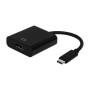 Comprar Conversor Aisens A109-0345/ USB Tipo-C Macho - DisplayPort Hembra/ 15cm/ Negro - Ganga Electrónica