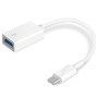 Comprar Cable USB 2.0 Tp-Link UC400/ USB Tipo-C Macho - USB Hembra/ 10cm/ Blanco - Ganga Electrónica