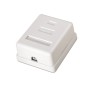 Comprar Roseta de Superficie Aisens A138-0296/ Cat.5e/ 1 Tomas - Ganga Electrónica
