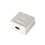 Comprar Roseta de Superficie Aisens A139-0302/ Cat.6/ 2 Tomas - Ganga Electrónica