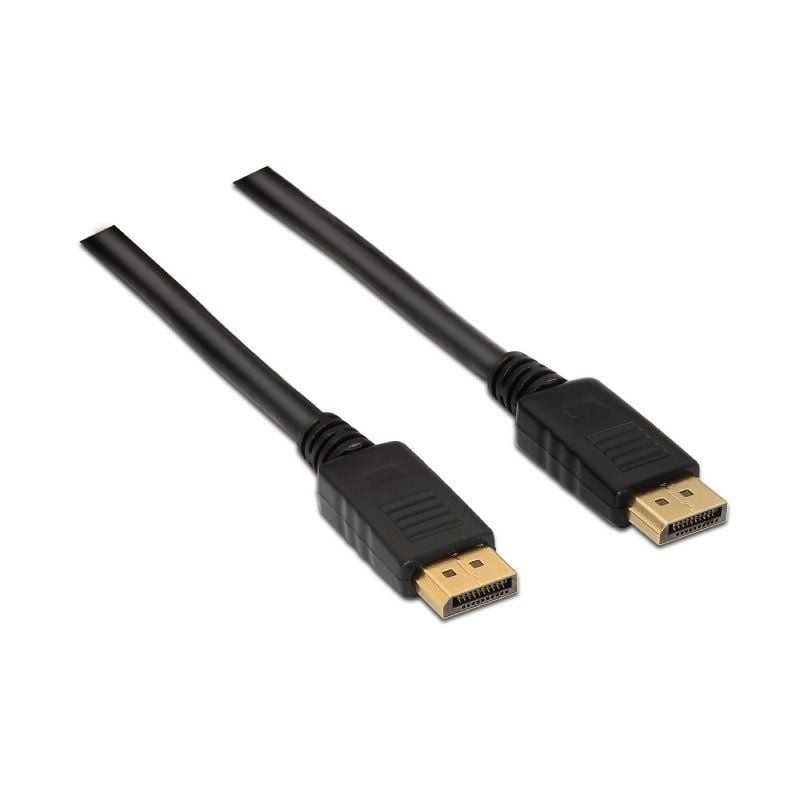 Comprar Cable DisplayPort 1.2 4K Aisens A124-0130/ DisplayPort Macho - DisplayPort Macho/ Hasta 5W/ 2300Mbps/ 3m/ Negro - Ganga 