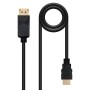 Comprar Cable DisplayPort Nanocable 10.15.4305/ DisplayPort Macho - HDMI Macho/ 5m/ Negro - Ganga Electrónica