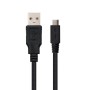 Comprar Cable USB 2.0 Nanocable 10.01.0500/ USB Macho - MicroUSB Macho/ 80cm/ Negro - Ganga Electrónica