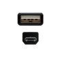Comprar Cable USB 2.0 Nanocable 10.01.0500/ USB Macho - MicroUSB Macho/ 80cm/ Negro - Ganga Electrónica