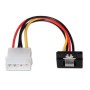 Comprar Cable Alimentación SATA Aisens A131-0163/ Molex 4 PIN Macho - SATA Hembra/ Hasta 54W/ 16cm - Ganga Electrónica