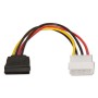 Comprar Cable Alimentación SATA Aisens A131-0158/ Molex 4 PIN Macho - SATA Hembra/ Hasta 54W/ 16cm - Ganga Electrónica