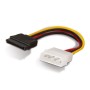 Comprar Cable Alimentación SATA Aisens A131-0158/ Molex 4 PIN Macho - SATA Hembra/ Hasta 54W/ 16cm - Ganga Electrónica